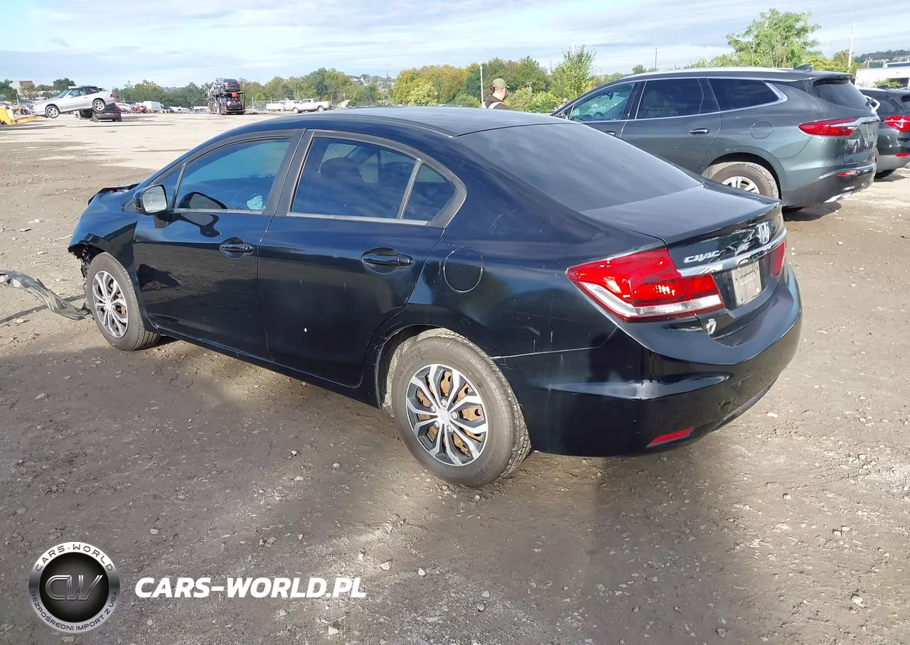 2015 Honda Civic Lx VIN:19XFB2F57FE208511 - 3