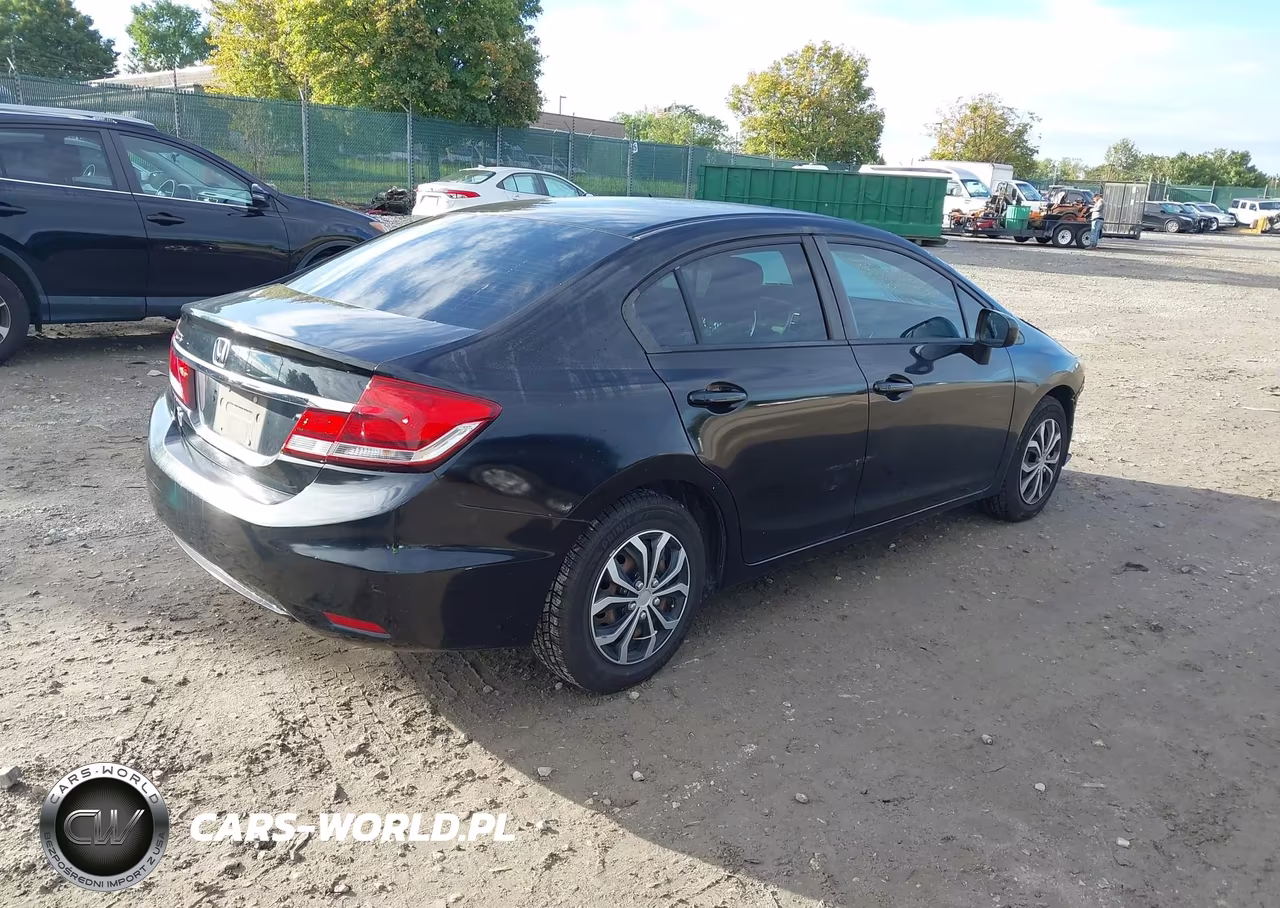 2015 Honda Civic Lx VIN:19XFB2F57FE208511 - 4