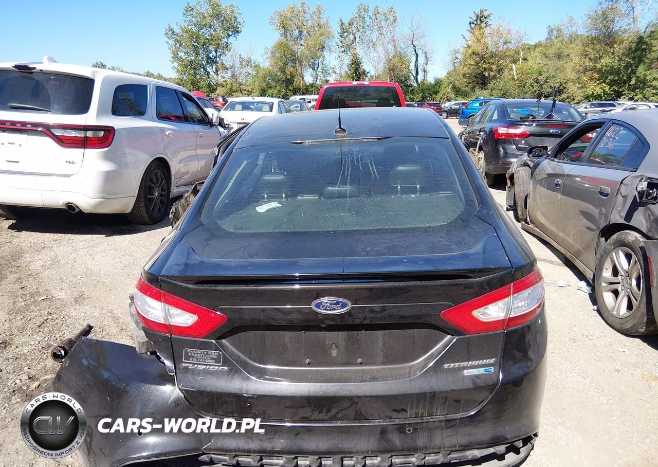 2014 Ford Fusion Titanium VIN:3FA6P0D94ER274538 - 16
