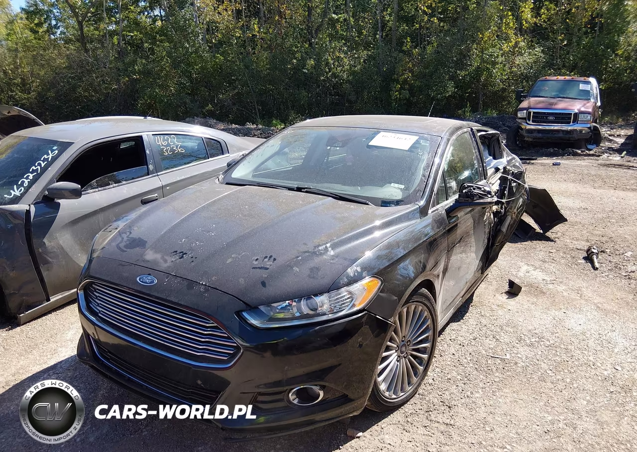 2014 Ford Fusion Titanium VIN:3FA6P0D94ER274538 - 2