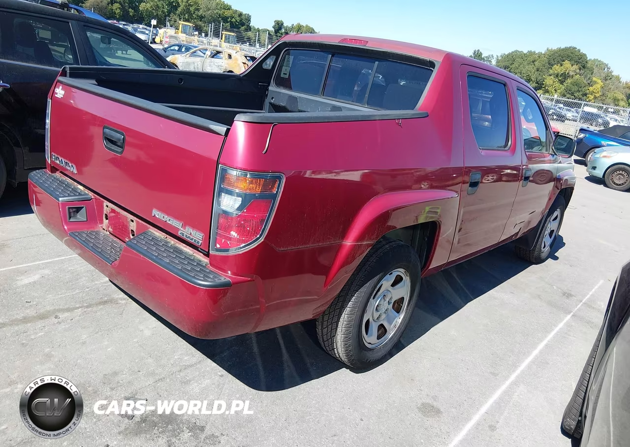 2006 Honda Ridgeline Rt VIN:2HJYK16296H552933 - 4