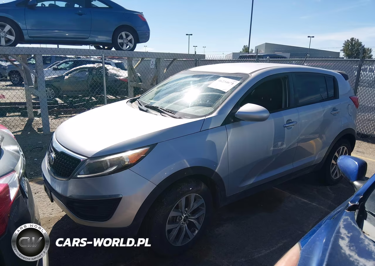 2014 Kia Sportage Lx VIN:KNDPB3AC4E7611702 - 2