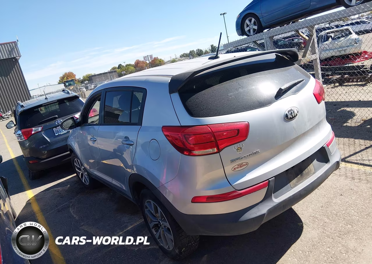 2014 Kia Sportage Lx VIN:KNDPB3AC4E7611702 - 3
