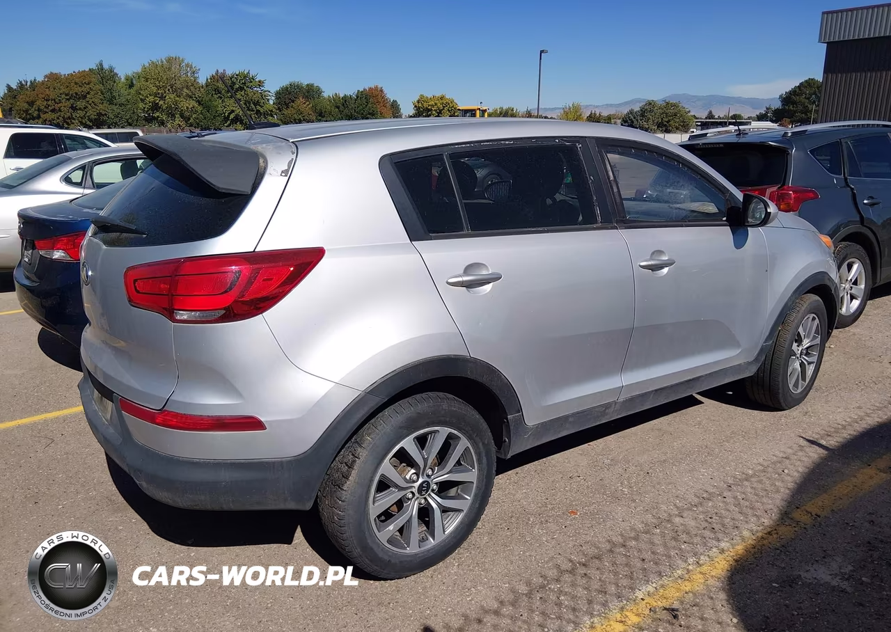 2014 Kia Sportage Lx VIN:KNDPB3AC4E7611702 - 4