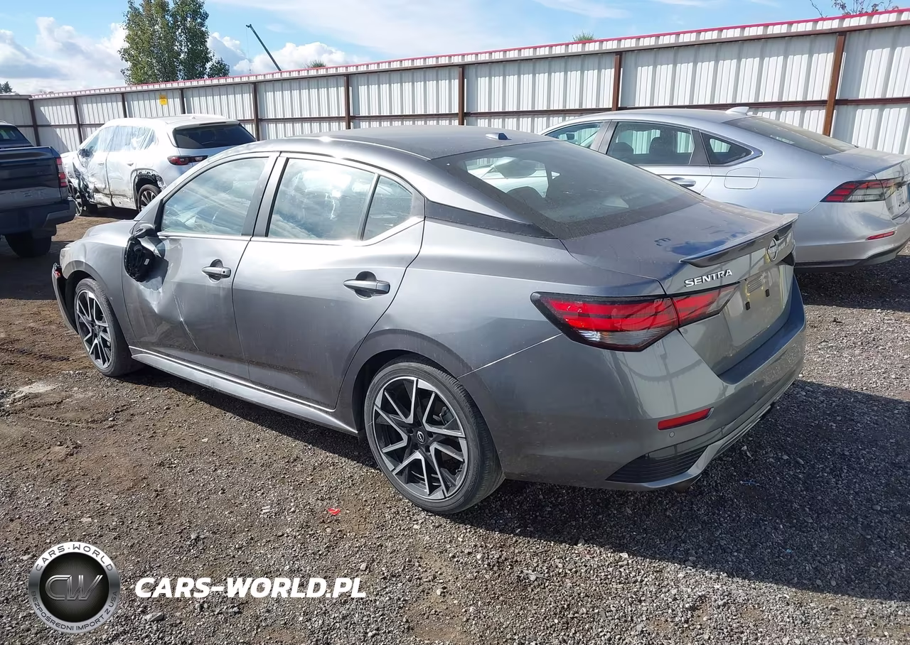 2025 Nissan Sentra Sr VIN:3N1AB8DV9SY305916 - 3