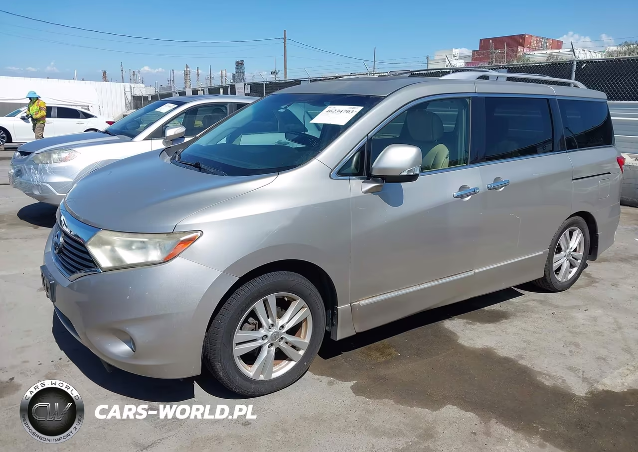 2012 Nissan Quest Le VIN:JN8AE2KP2C9040063 - 2