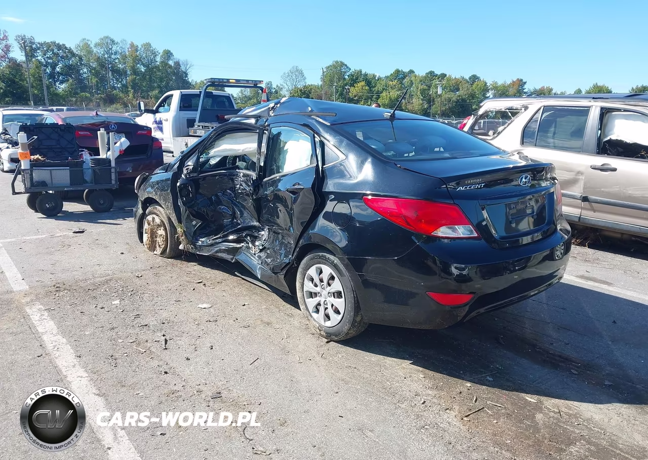2016 Hyundai Accent Se VIN:KMHCT4AE7GU093605 - 3