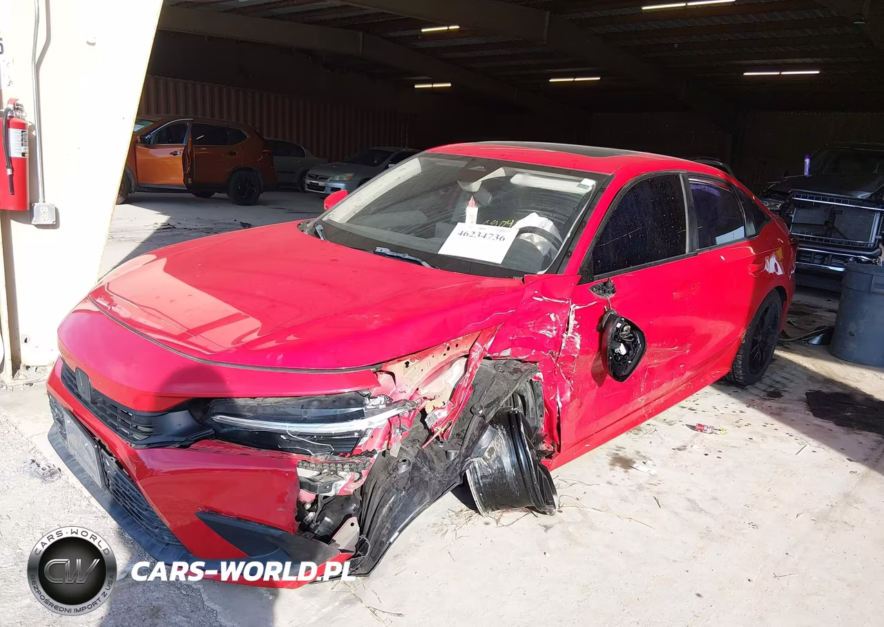 2022 Honda Civic Ex VIN:2HGFE1F72NH307079 - 2