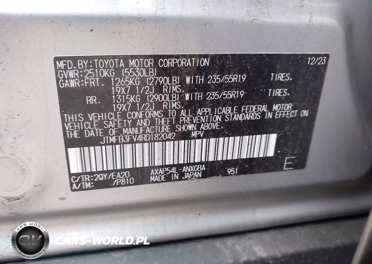 2024 Toyota Rav4 Prime Xse VIN:JTMFB3FV4RD182042 - 9