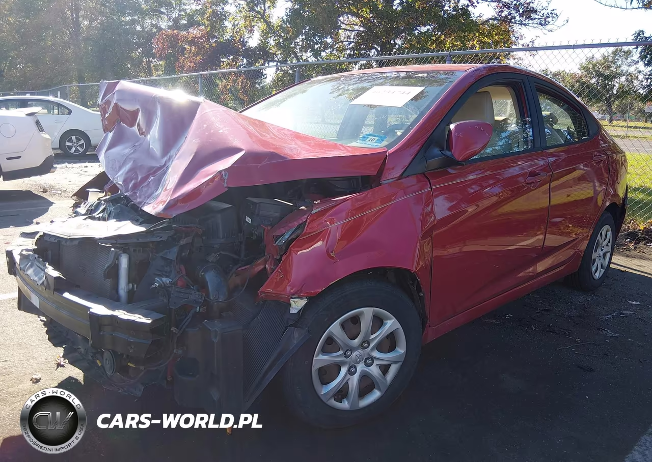 2014 Hyundai Accent Gls VIN:KMHCT4AE7EU777468 - 2
