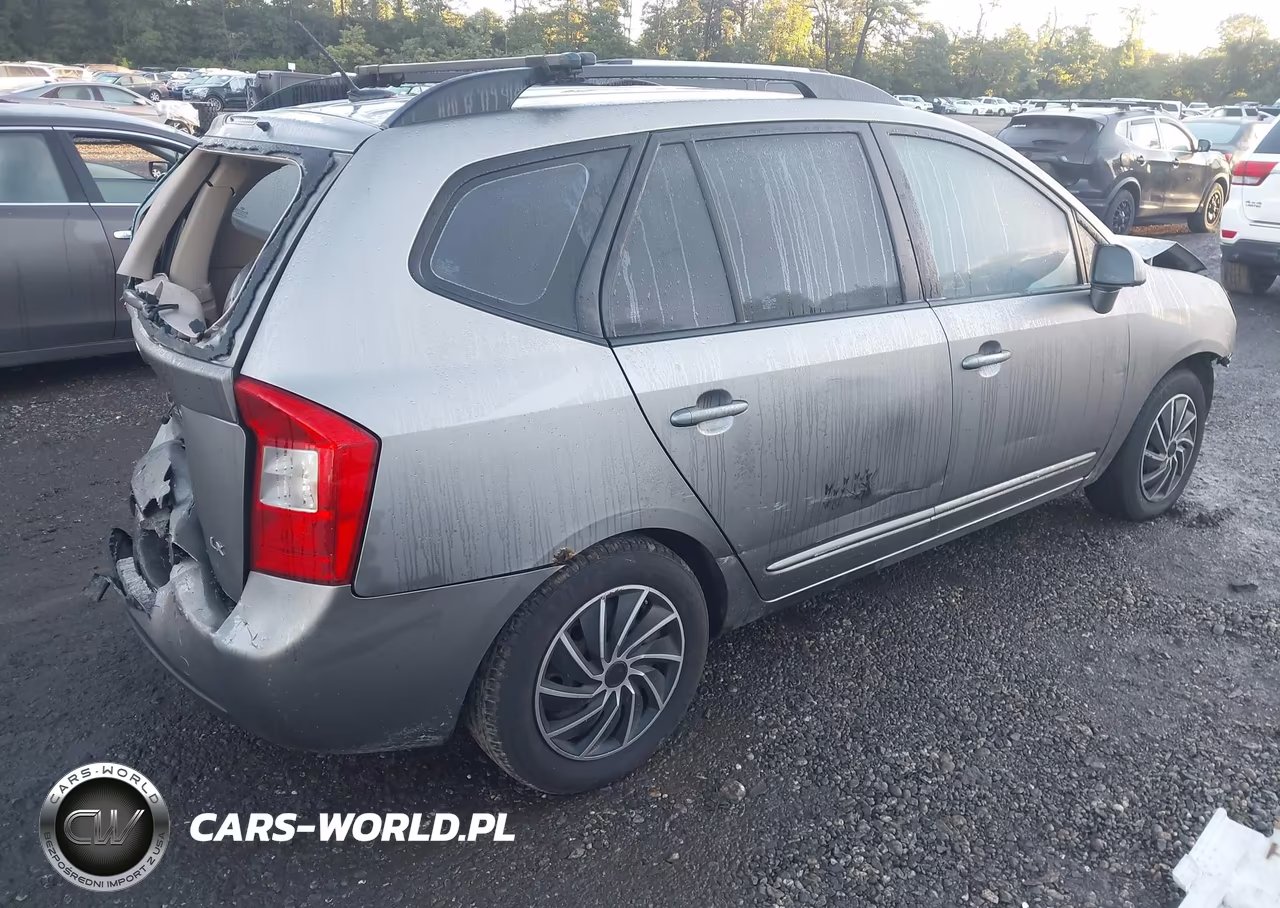 2009 Kia Rondo Lx VIN:KNAFG529997262566 - 4
