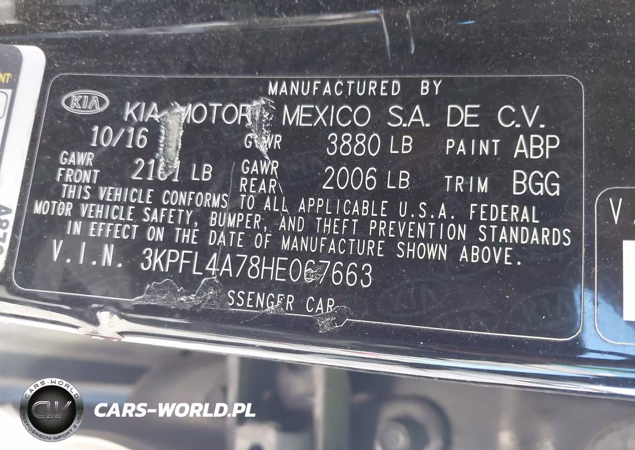 2017 Kia Forte Lx VIN:3KPFL4A78HE067663 - 9