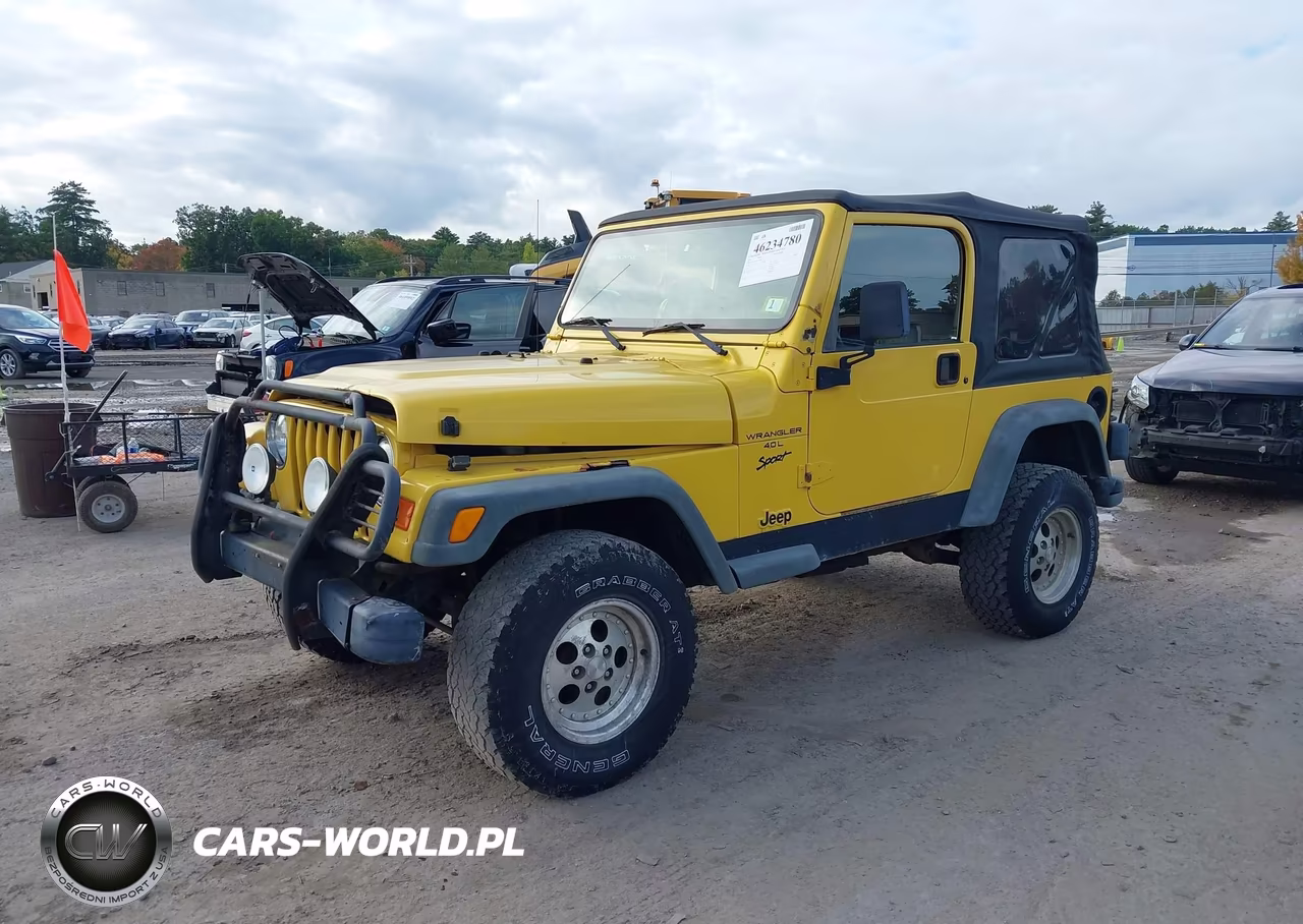 2001 Jeep Wrangler Sport VIN:1J4FA49S21P320684 - 2