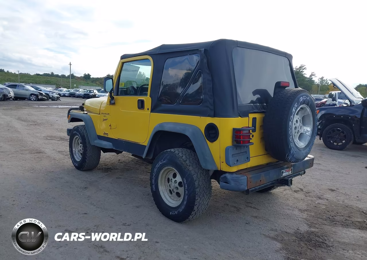2001 Jeep Wrangler Sport VIN:1J4FA49S21P320684 - 3