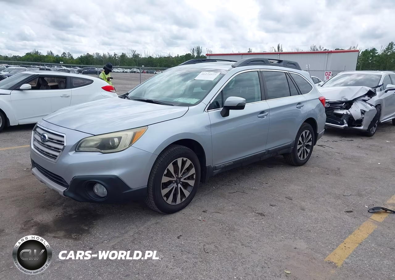 2015 Subaru Outback 2.5I Limited VIN:4S4BSBNC7F3306617 - 2