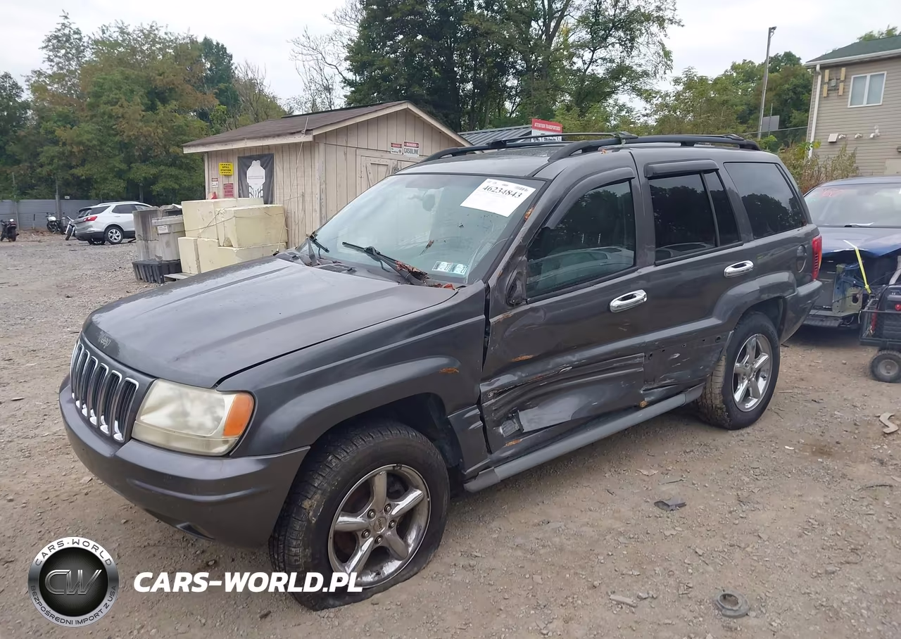 2002 Jeep Grand Cherokee Overland VIN:1J8GW68J62C221447 - 2
