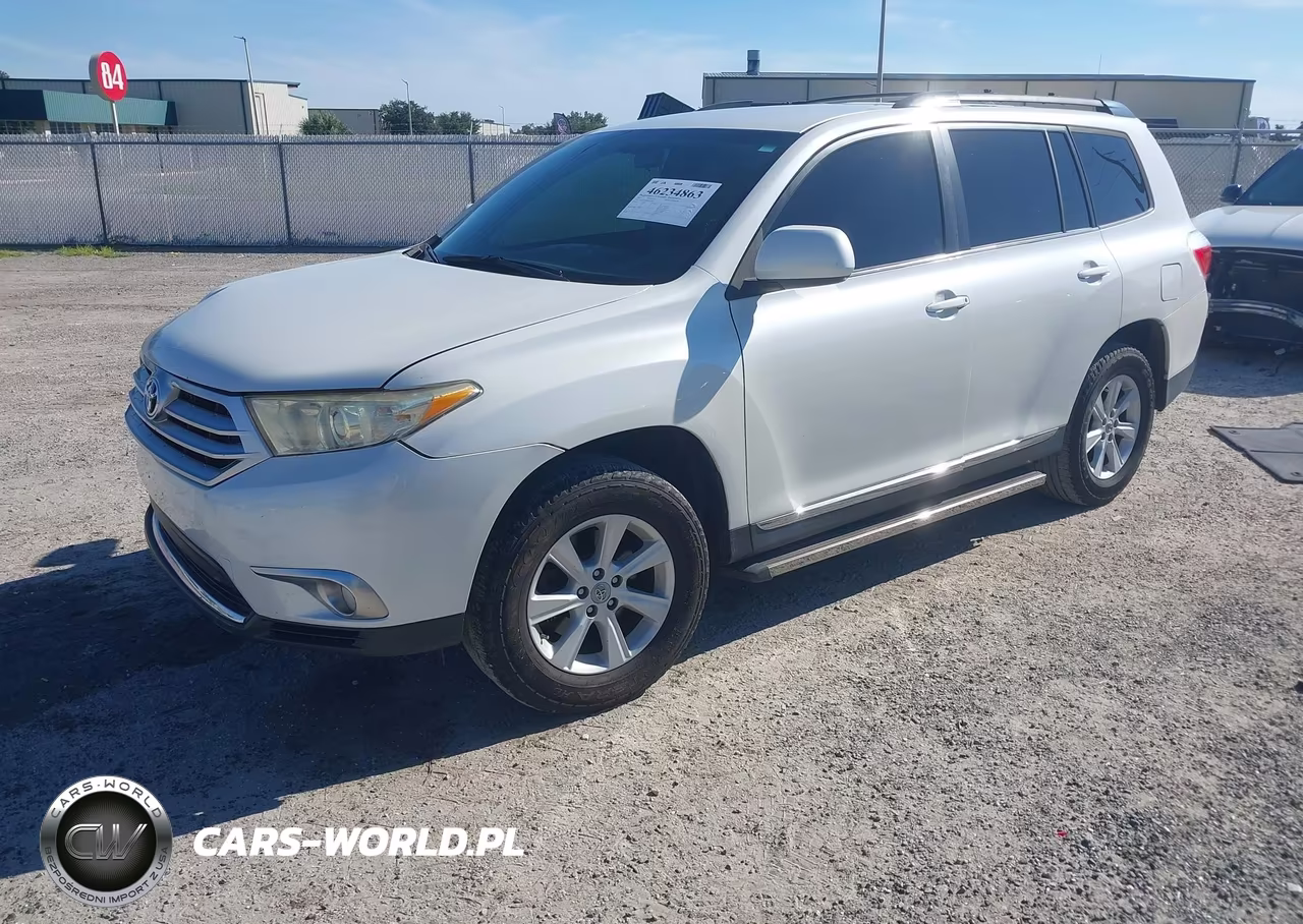 2013 Toyota Highlander Base Plus VIN:5TDZA3EH8DS035201 - 2