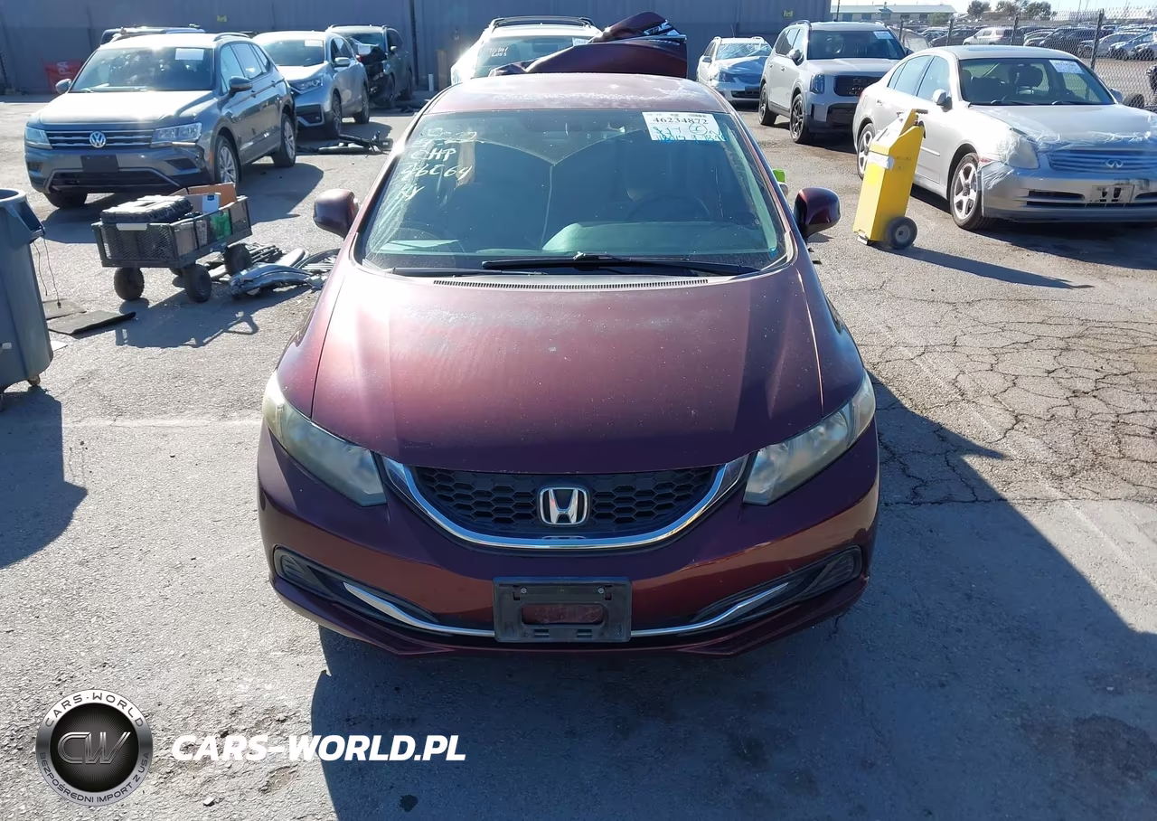 2013 Honda Civic Lx VIN:19XFB2F54DE246064 - 15