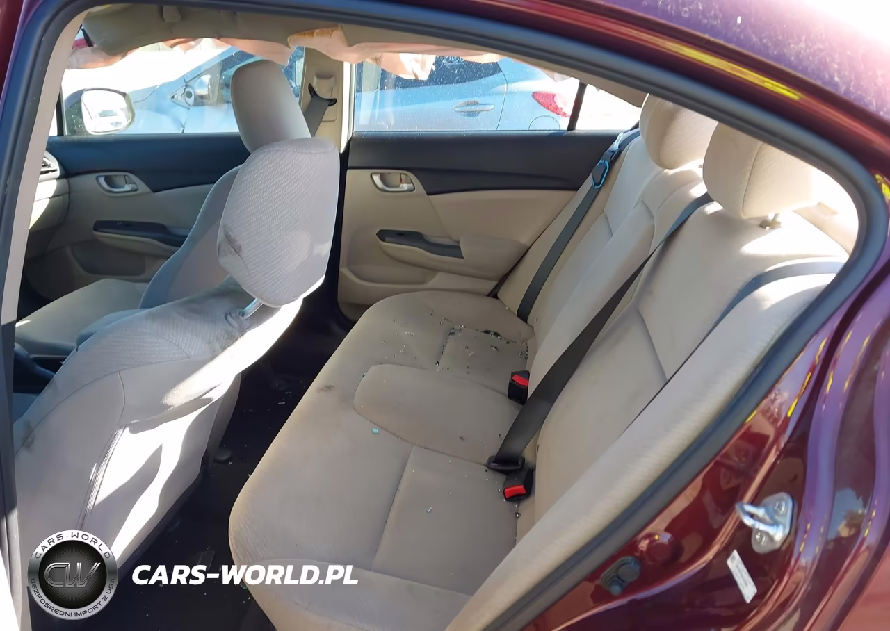 2013 Honda Civic Lx VIN:19XFB2F54DE246064 - 8