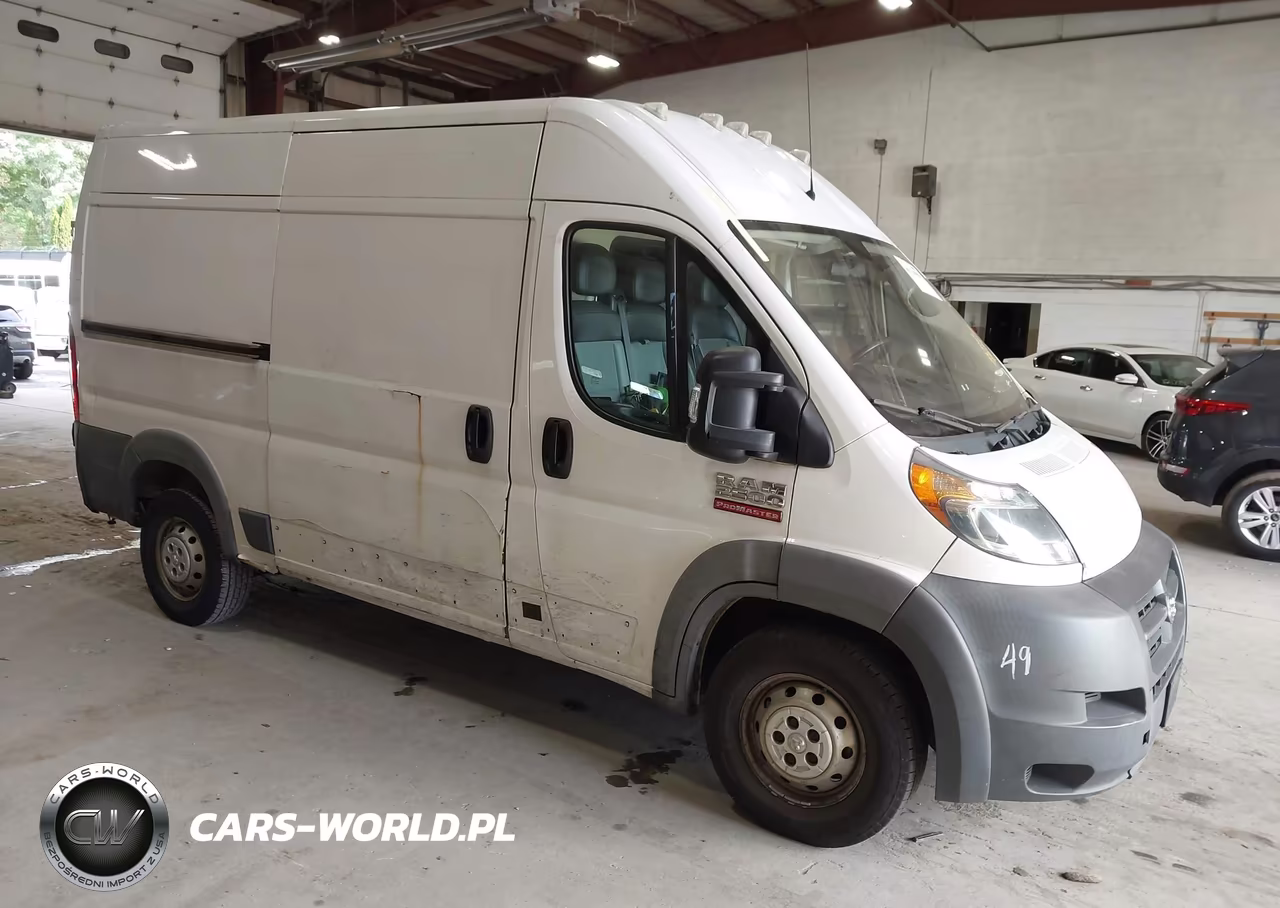 2018 Ram Promaster 2500 High Roof 136 Wb VIN:3C6TRVCG8JE144470 - 1