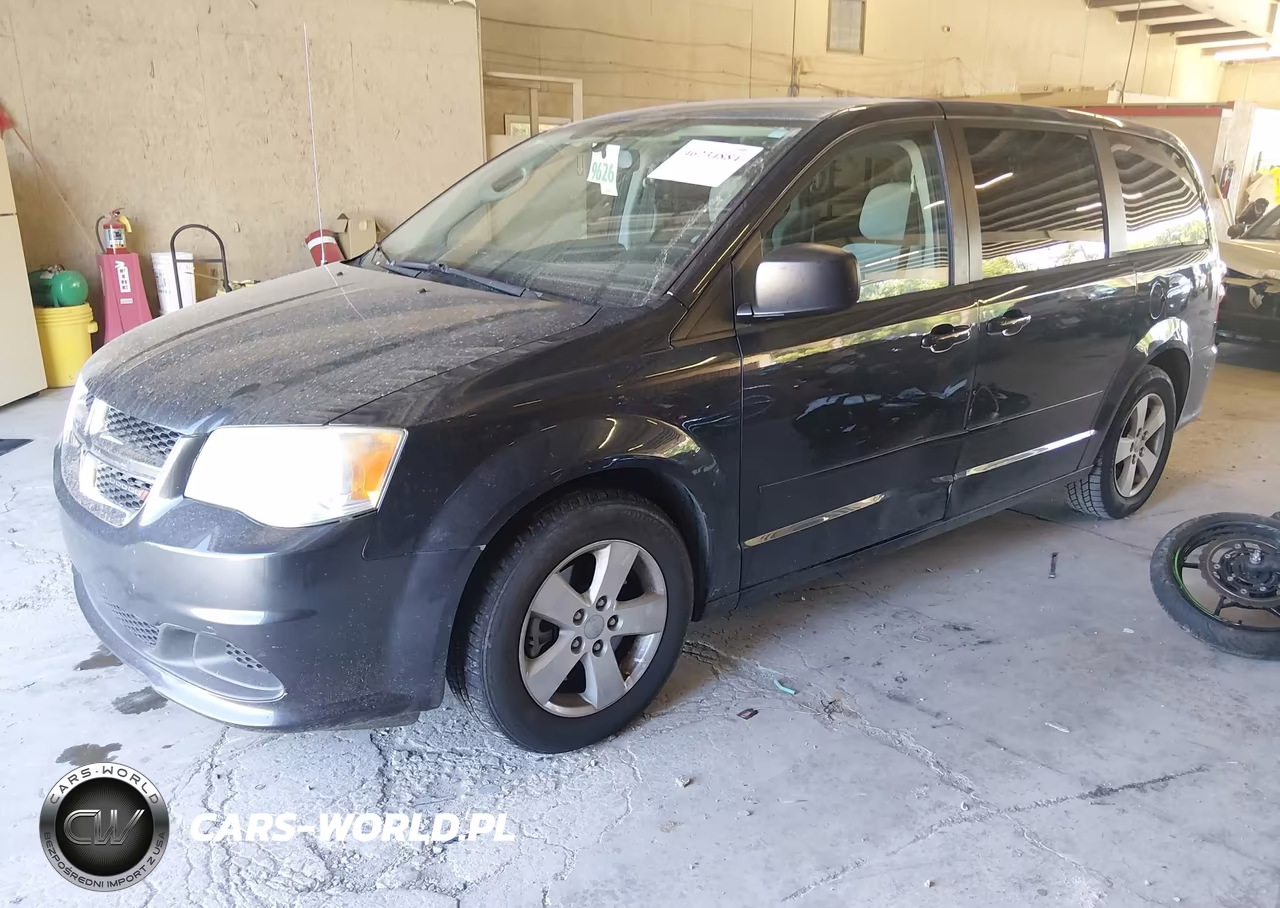 2014 Dodge Grand Caravan Se VIN:2C4RDGBGXER180874 - 2