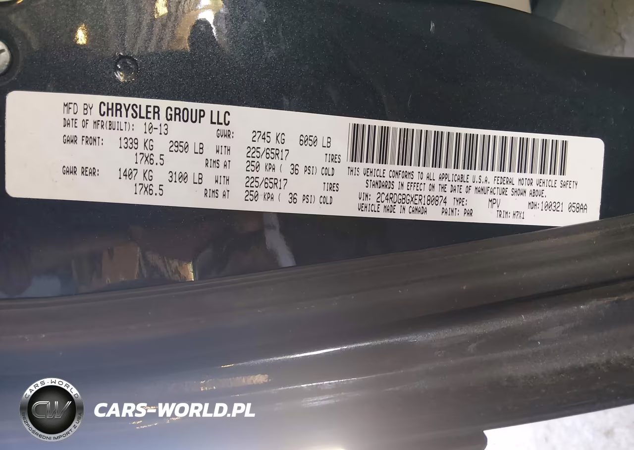 2014 Dodge Grand Caravan Se VIN:2C4RDGBGXER180874 - 9