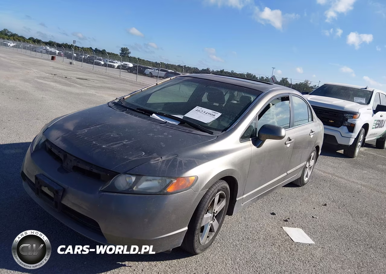 2006 Honda Civic Ex VIN:1HGFA16876L100809 - 2