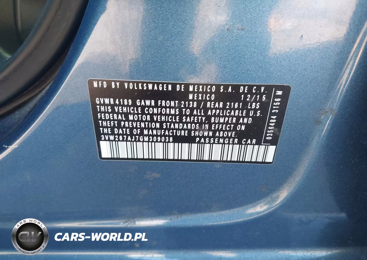 2016 Volkswagen Jetta 1.4T S VIN:3VW267AJ7GM309038 - 9