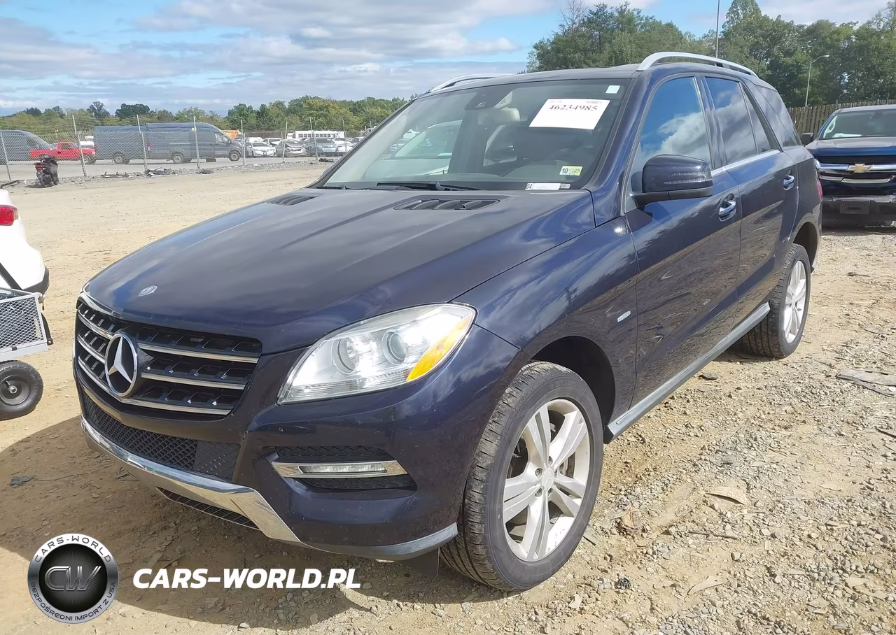 2012 Mercedes-Benz Ml 350 Bluetec 4Matic VIN:4JGDA2EB9CA038664 - 2