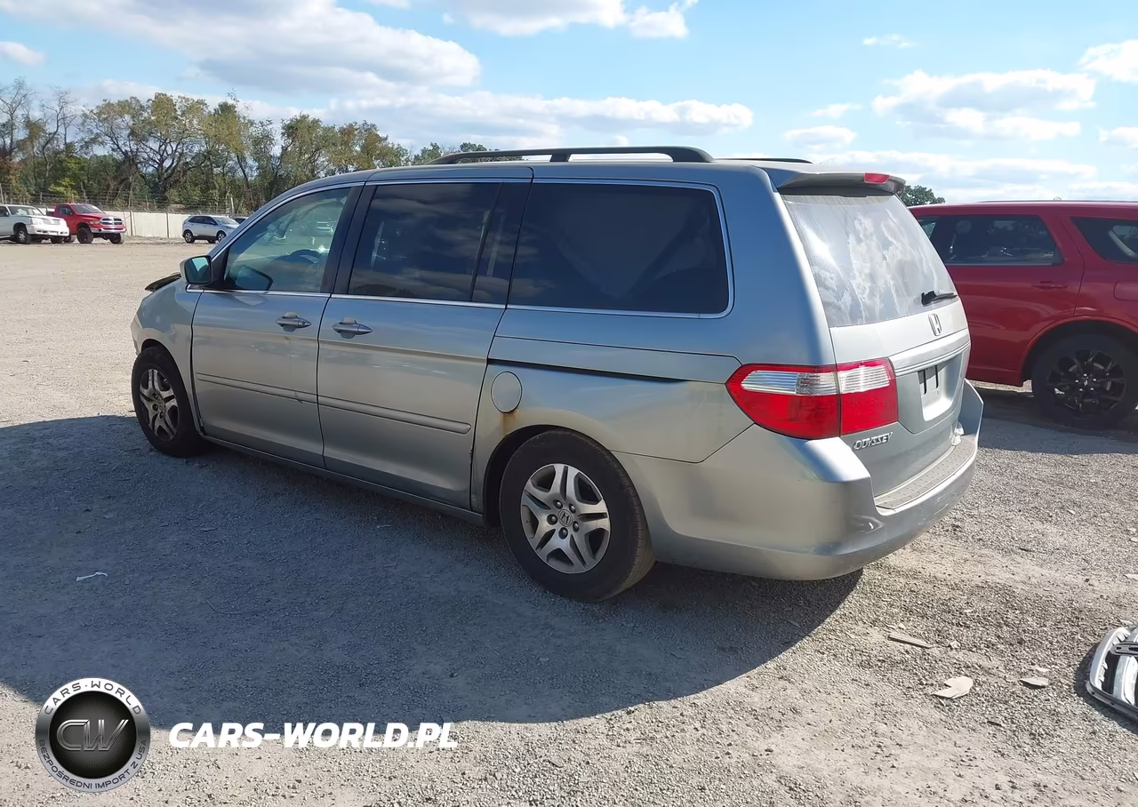 2007 Honda Odyssey Ex VIN:5FNRL38497B125520 - 3