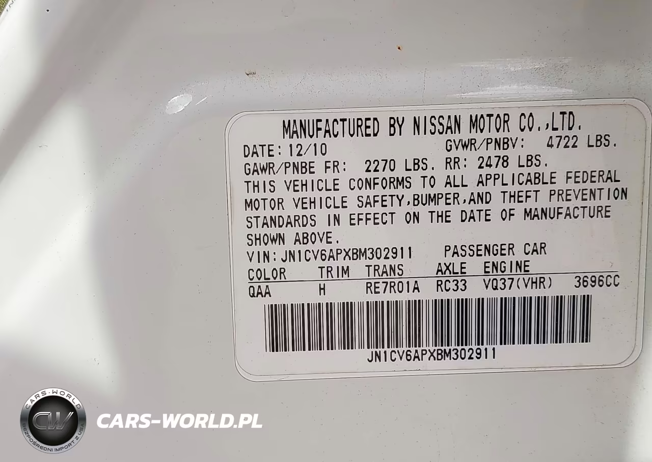 2011 Infiniti G37 Journey VIN:JN1CV6APXBM302911 - 9