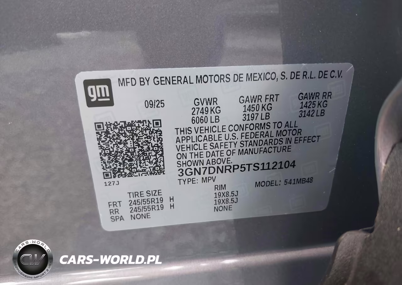2026 Chevrolet Equinox Ev Lt 2 VIN:3GN7DNRP5TS112104 - 9