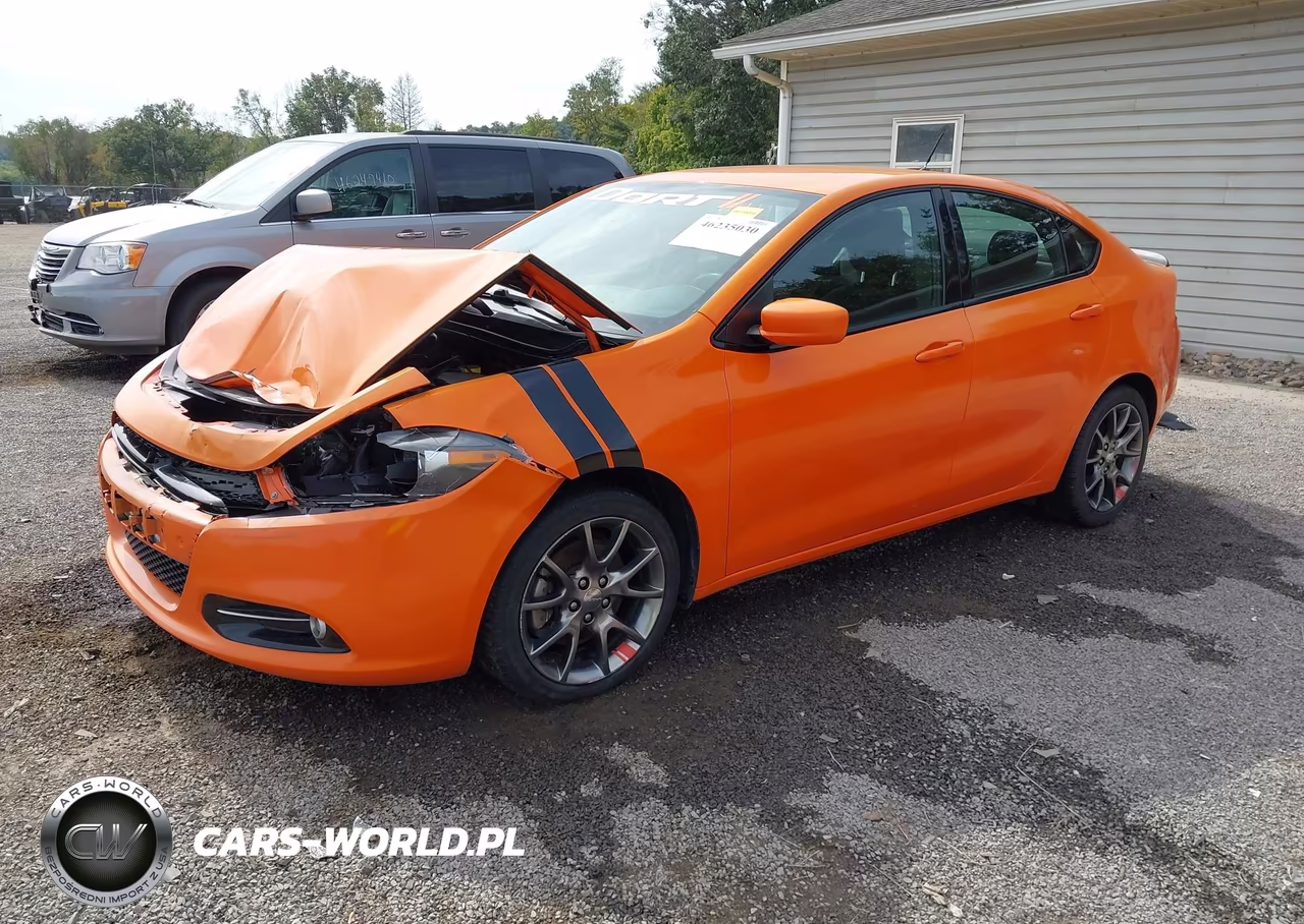 2014 Dodge Dart Sxt VIN:1C3CDFBB7ED668482 - 2