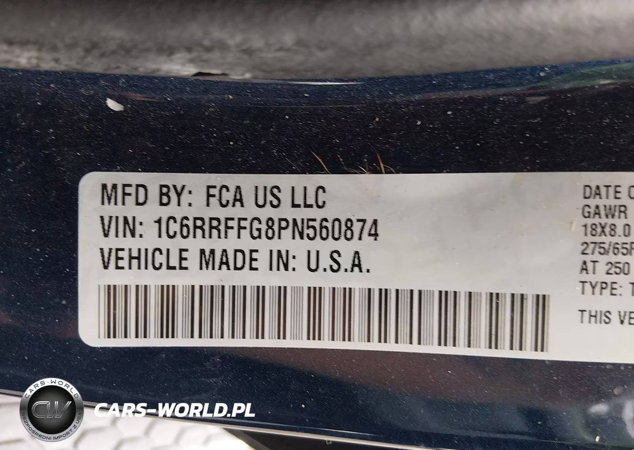 2023 Ram 1500 Big Horn 4X4 5'7 Box VIN:1C6RRFFG8PN560874 - 9