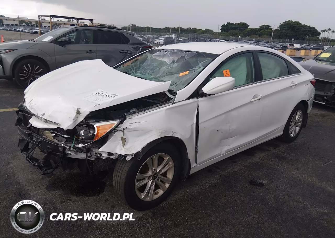 2013 Hyundai Sonata Gls VIN:5NPEB4AC4DH616972 - 2