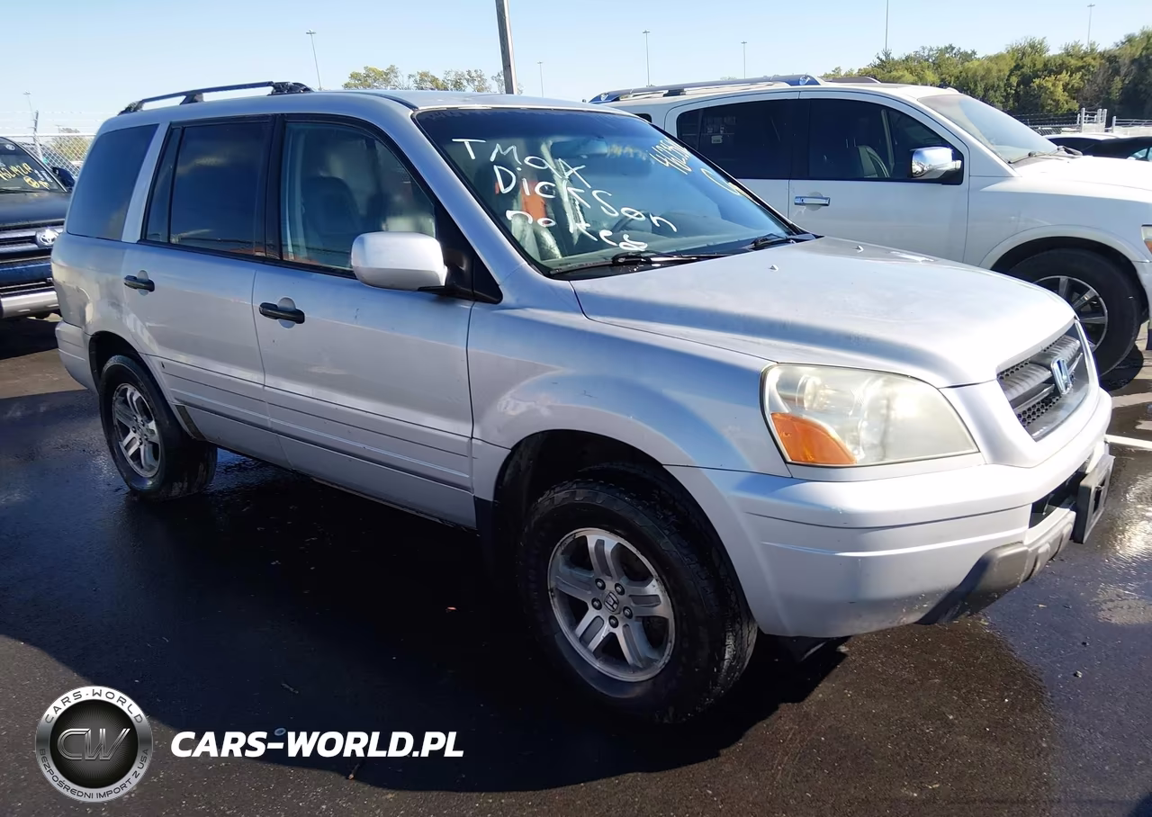 2003 Honda Pilot Ex-L VIN:2HKYF18613H546118 - 1