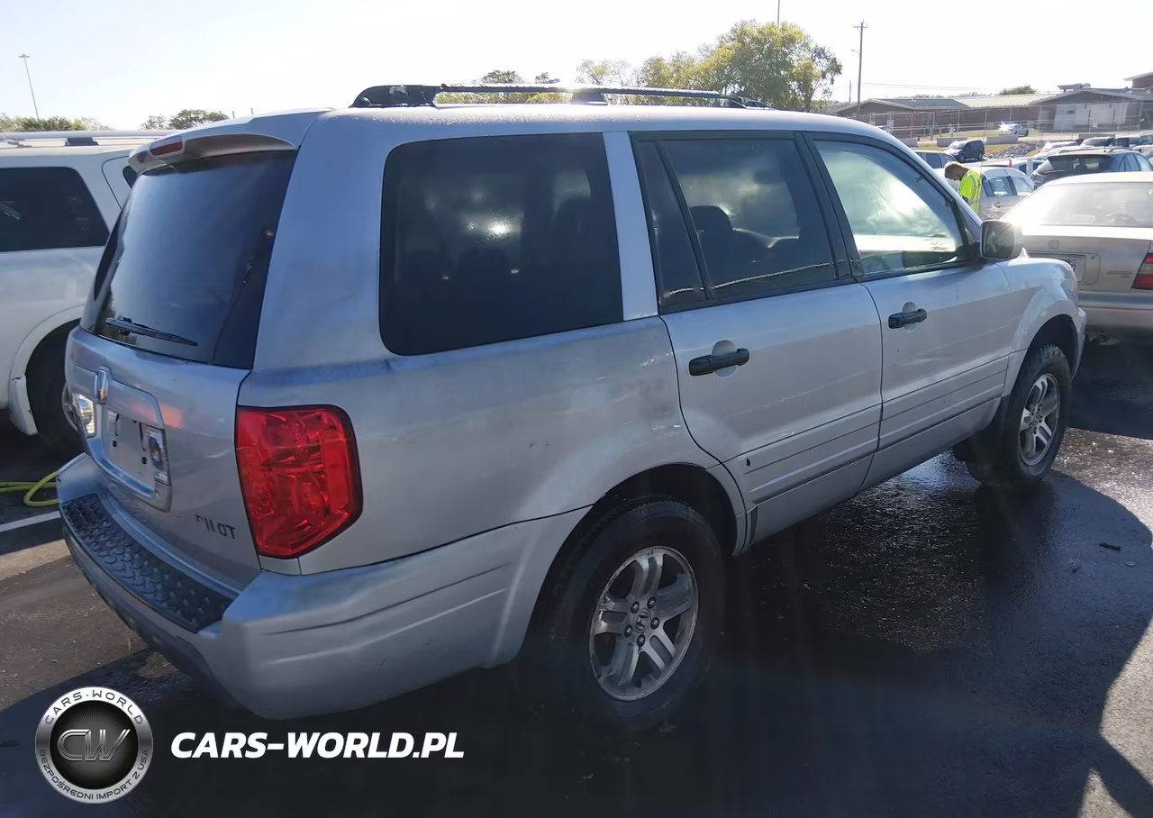 2003 Honda Pilot Ex-L VIN:2HKYF18613H546118 - 4