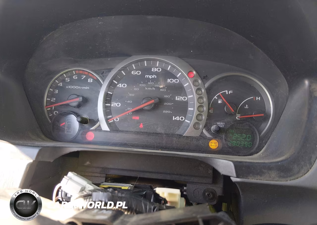 2003 Honda Pilot Ex-L VIN:2HKYF18613H546118 - 7