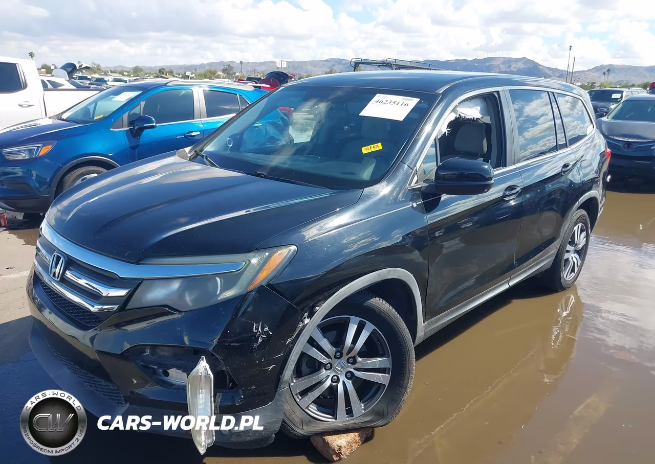 2017 Honda Pilot Ex VIN:5FNYF5H39HB041706 - 2