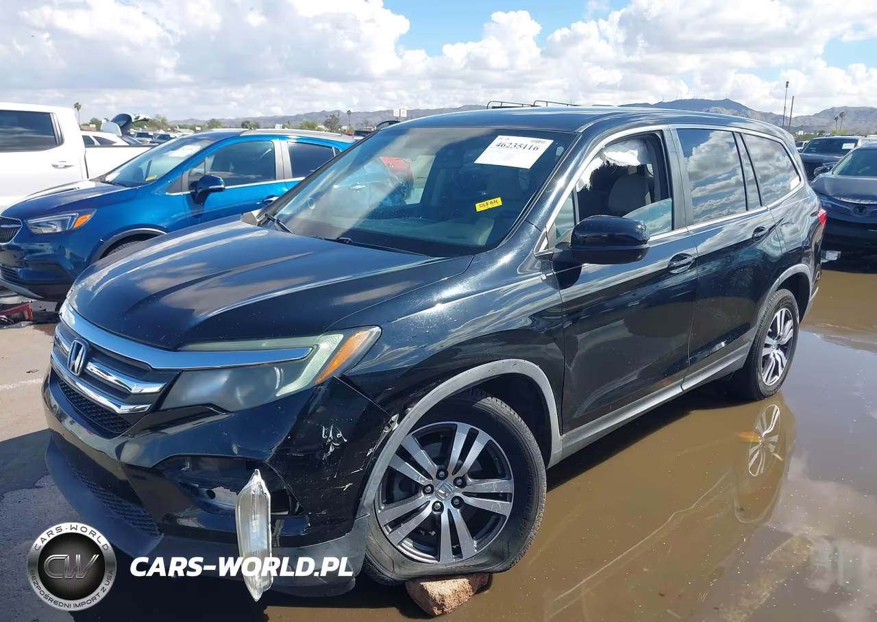 2017 Honda Pilot Ex VIN:5FNYF5H39HB041706 - 6