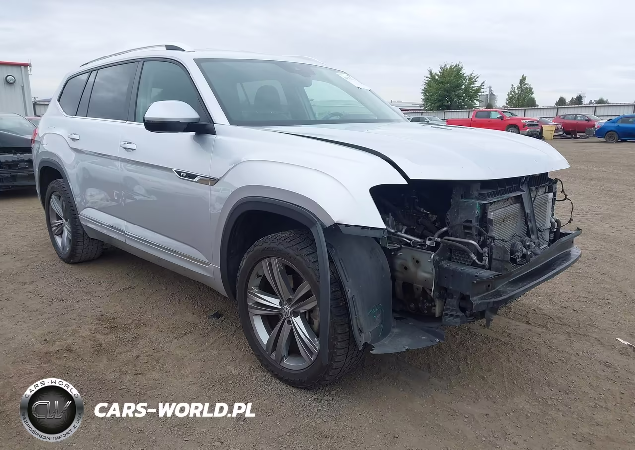 2019 Volkswagen Atlas 3.6L V6 Se W-Technology R-Line VIN:1V2XR2CA4KC506435 - 1