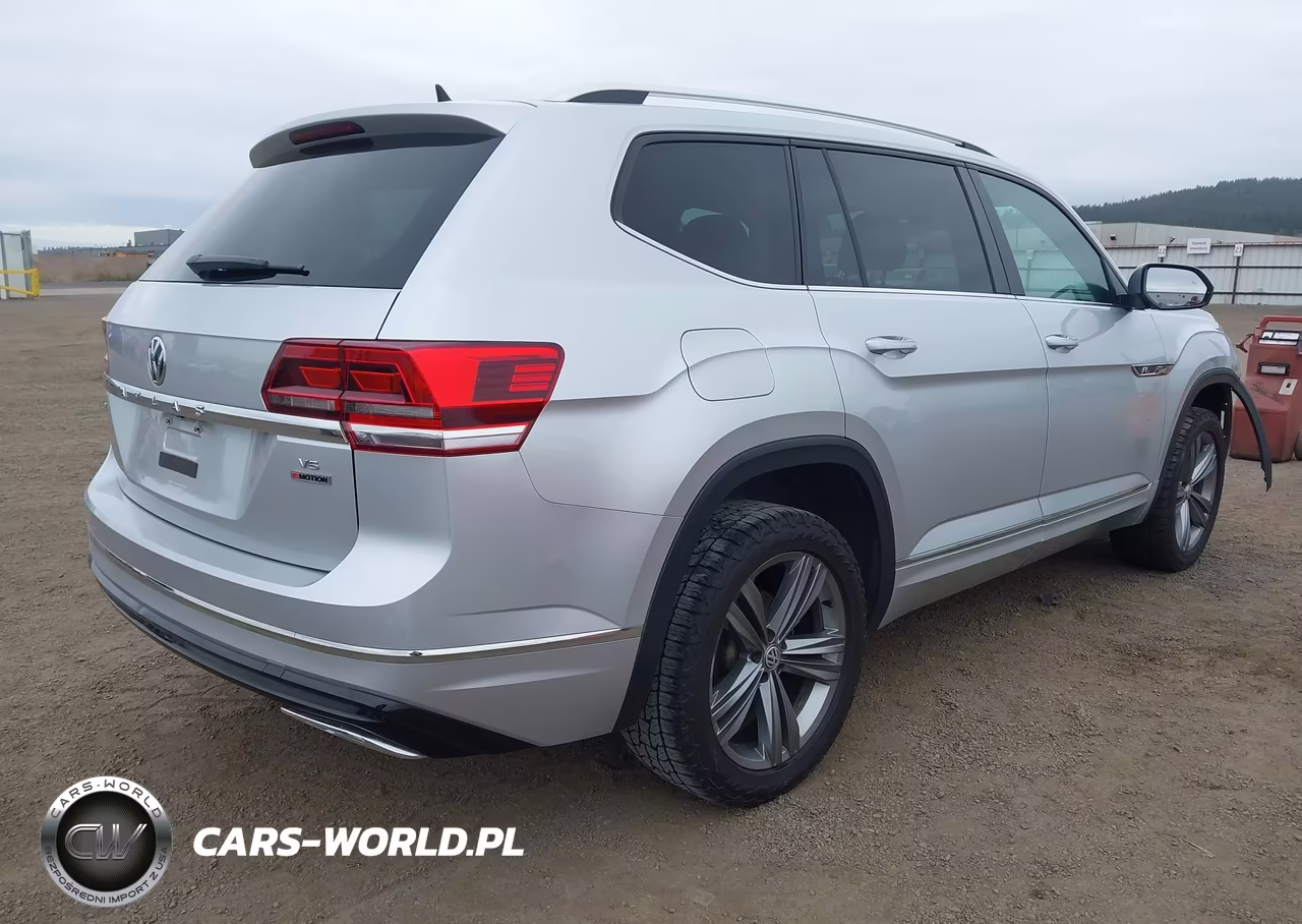 2019 Volkswagen Atlas 3.6L V6 Se W-Technology R-Line VIN:1V2XR2CA4KC506435 - 4