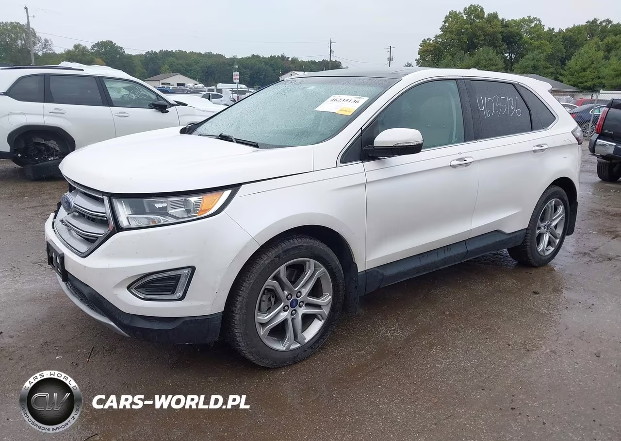 2015 Ford Edge Titanium VIN:2FMTK3K83FBB47136 - 2