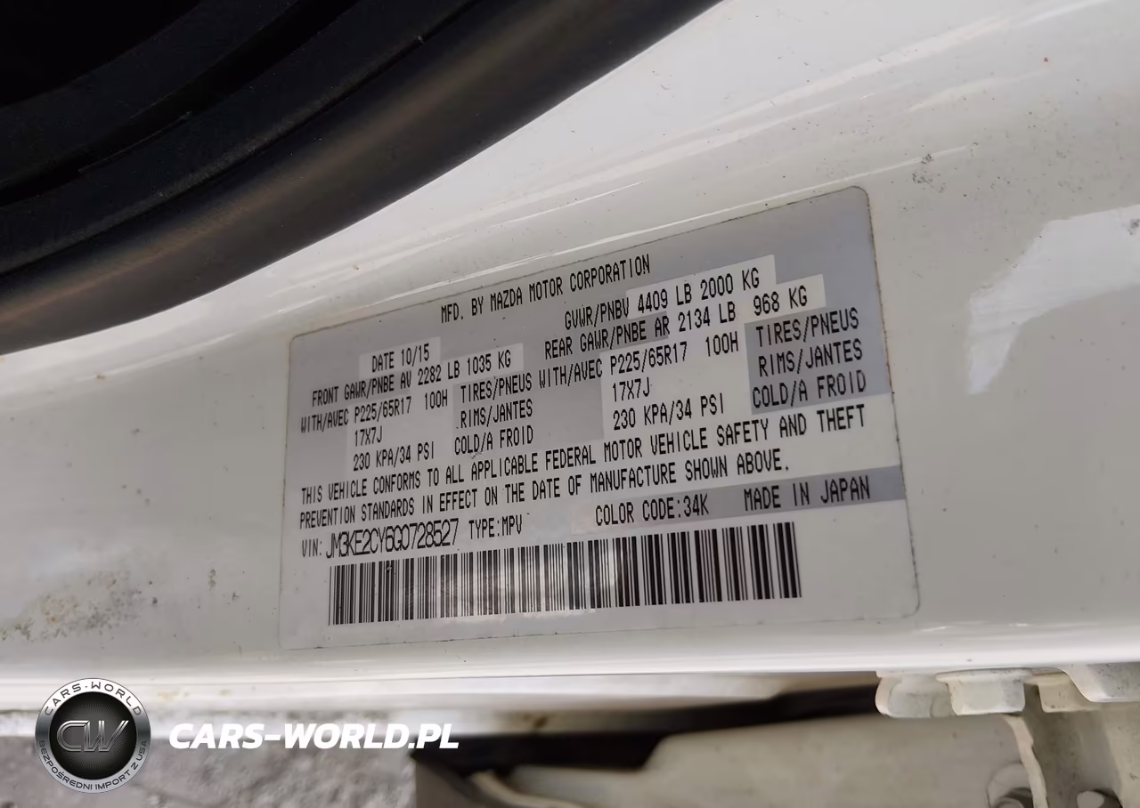 2016 Mazda Cx-5 Touring VIN:JM3KE2CY6G0728527 - 9