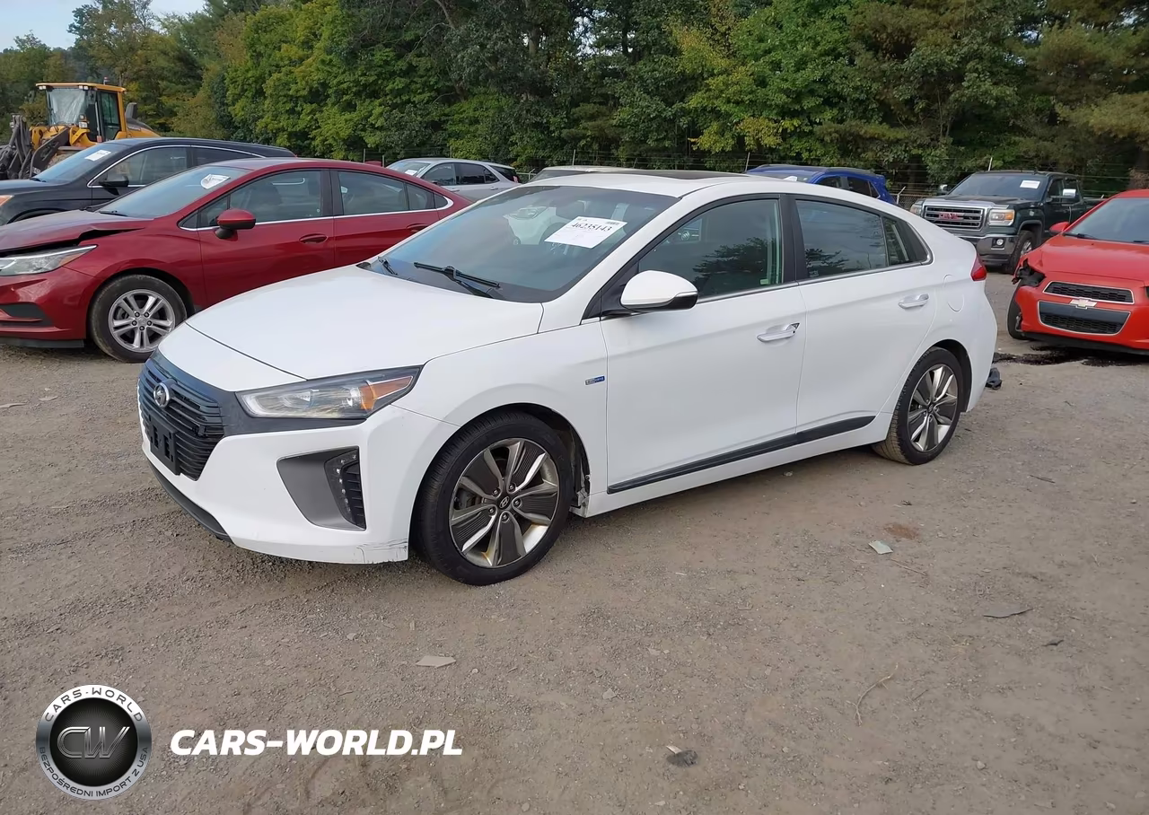 2017 Hyundai Ioniq Hybrid Limited VIN:KMHC85LC9HU018697 - 2