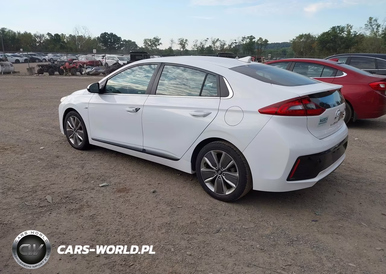 2017 Hyundai Ioniq Hybrid Limited VIN:KMHC85LC9HU018697 - 3