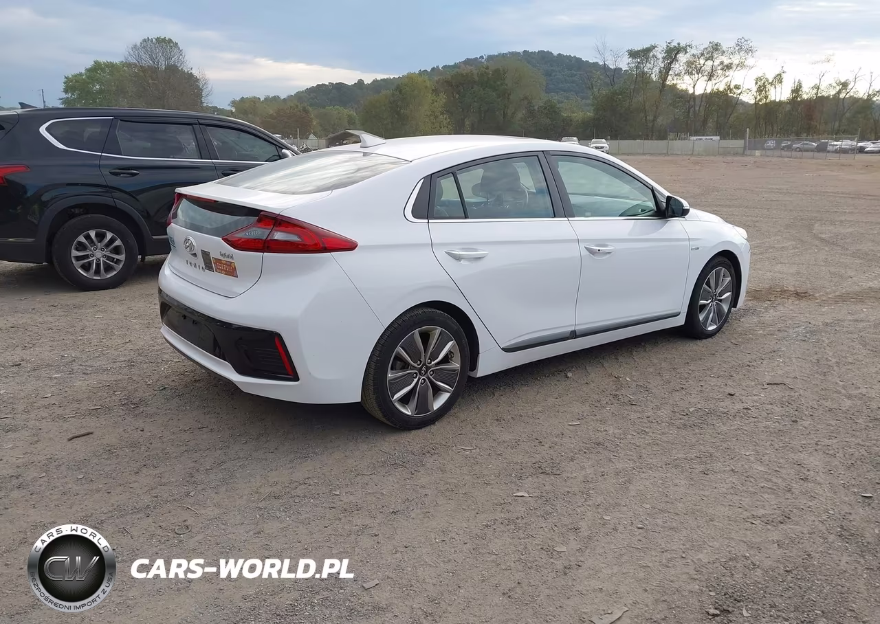 2017 Hyundai Ioniq Hybrid Limited VIN:KMHC85LC9HU018697 - 4