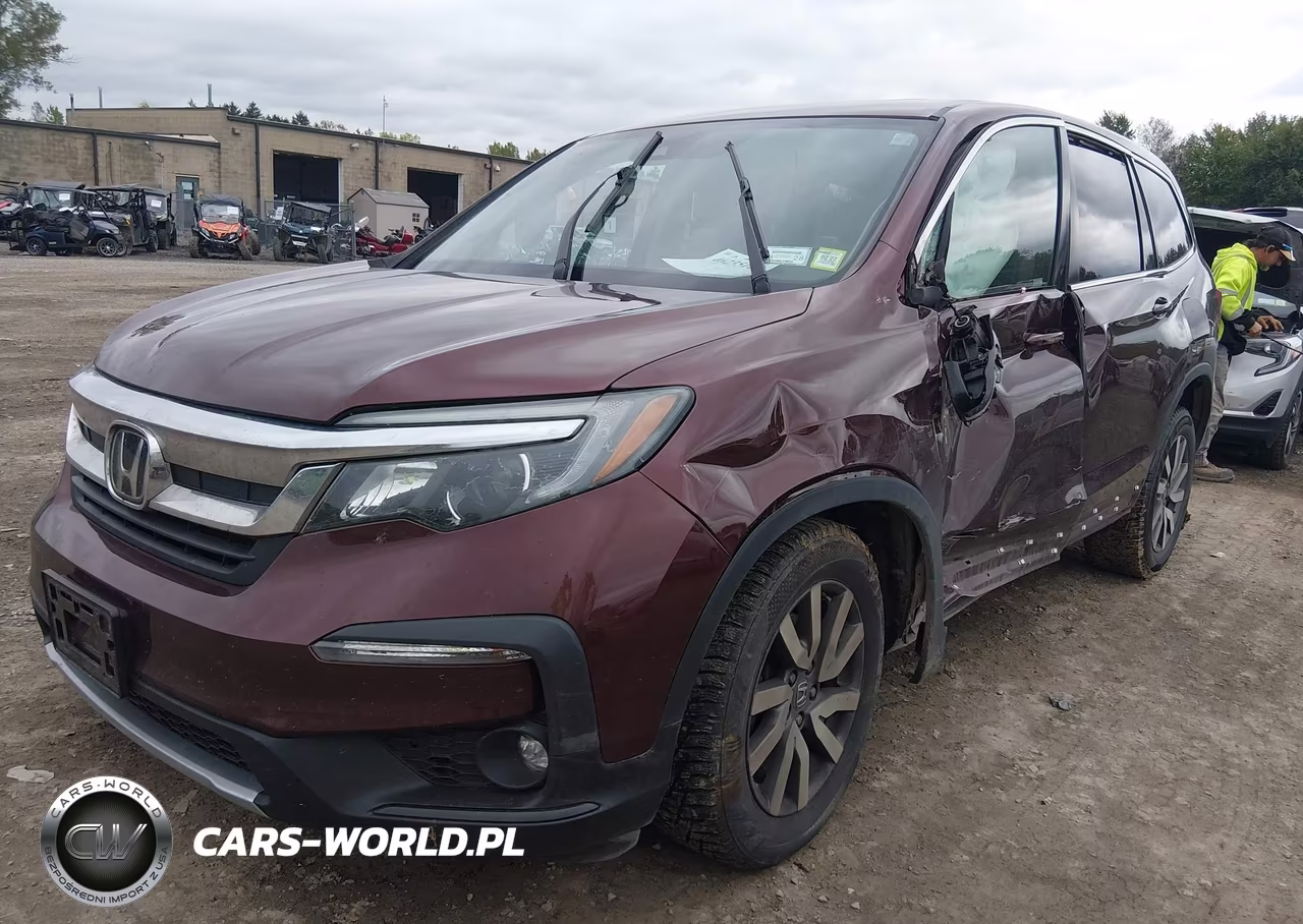 2019 Honda Pilot Ex-L VIN:5FNYF6H53KB083271 - 2