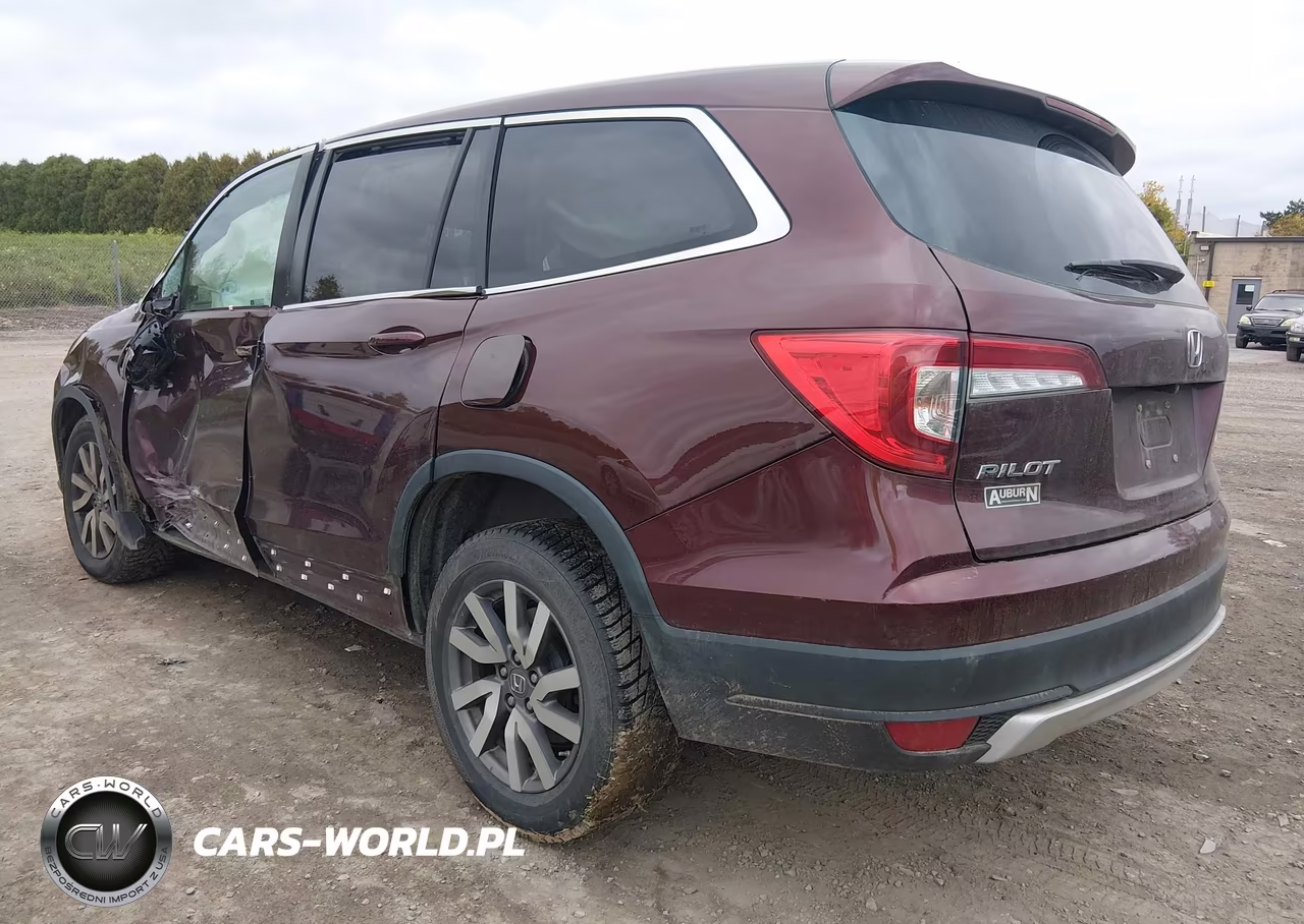 2019 Honda Pilot Ex-L VIN:5FNYF6H53KB083271 - 3