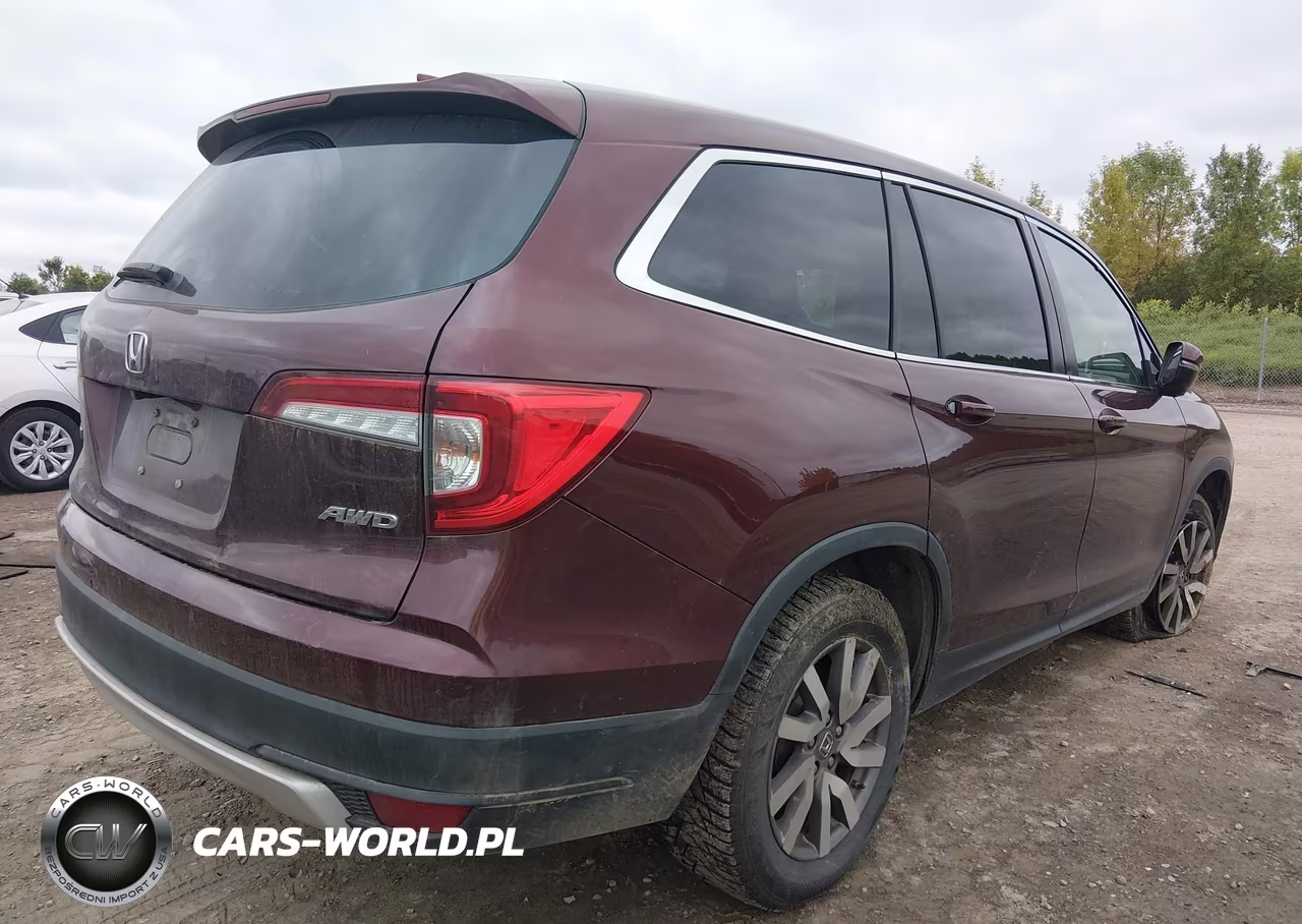 2019 Honda Pilot Ex-L VIN:5FNYF6H53KB083271 - 4